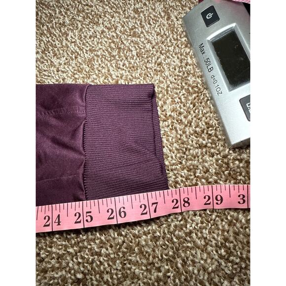 32 degrees maroon jogger tech fleece sweatpants womens small workout athleisure - Picture 8 of 9